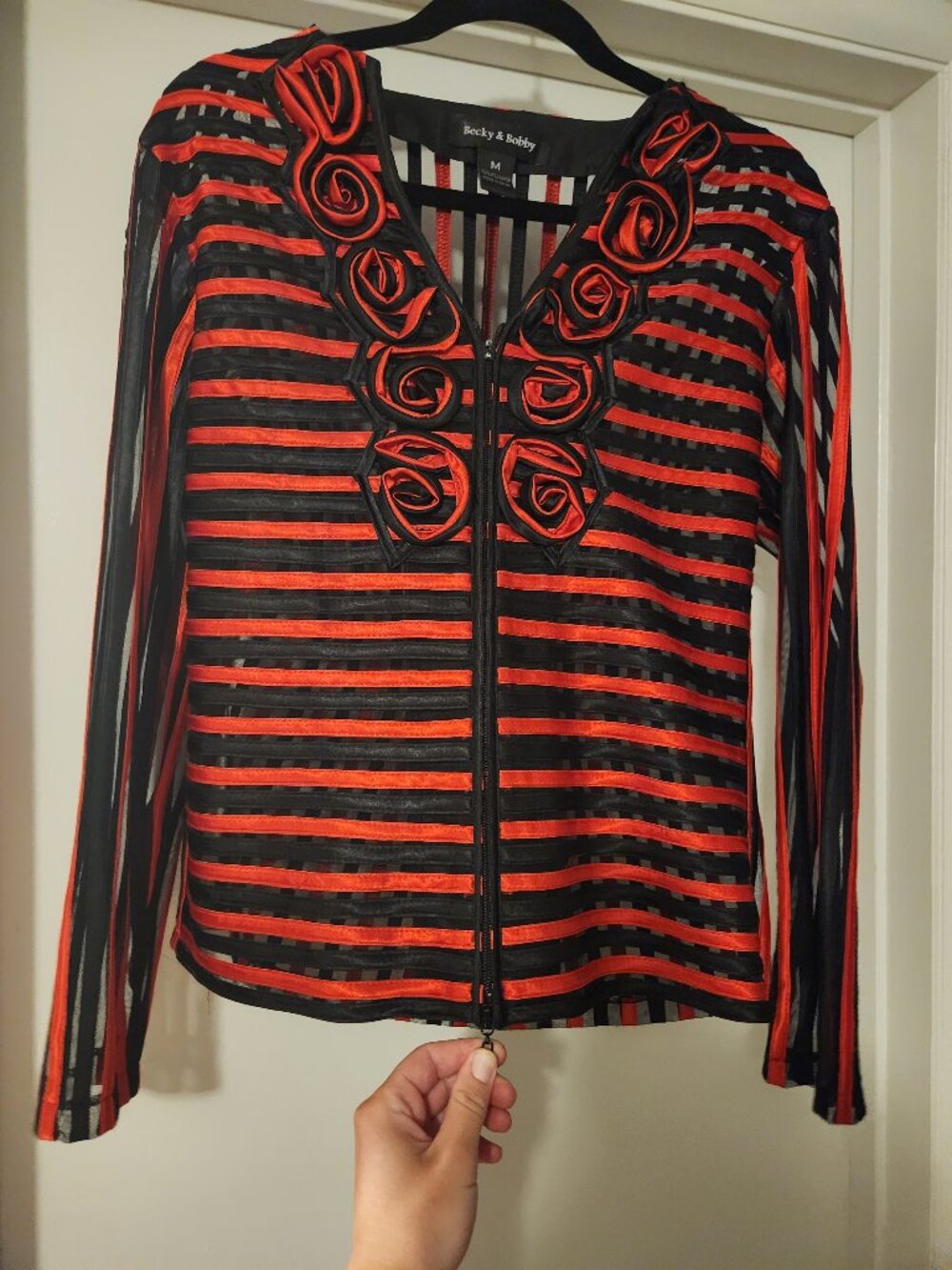 Becky and Bobby Striped Jacket